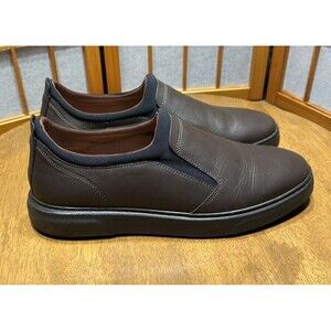 Samuel Hubbard Flight Slip-On Loafers Brown Leather Casual Sz 12M